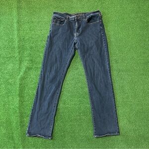 American Eagle Original Straight Active Flex Dark Wash Jeans 34x34 3580